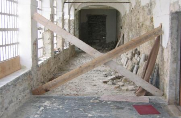 Frančiškanski Samostan Koper obnovitvena dela 2006