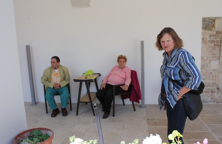 Frančiškanski Samostan Koper - Atrij s križnim hodnikom