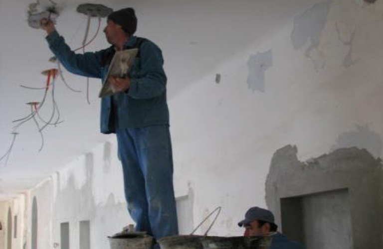 Frančiškanski Samostan Koper obnovitvena dela 2007