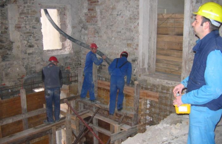 Frančiškanski Samostan Koper obnovitvena dela 2007