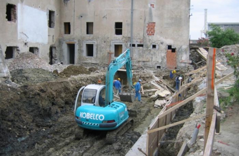 Frančiškanski Samostan Koper obnovitvena dela 2007