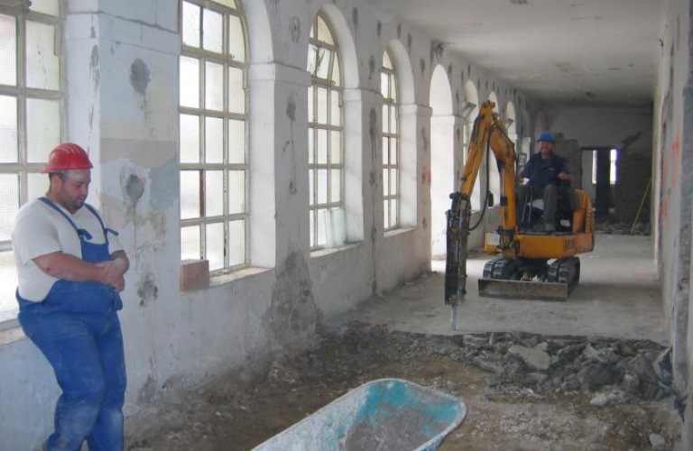 Frančiškanski Samostan Koper obnovitvena dela 2007