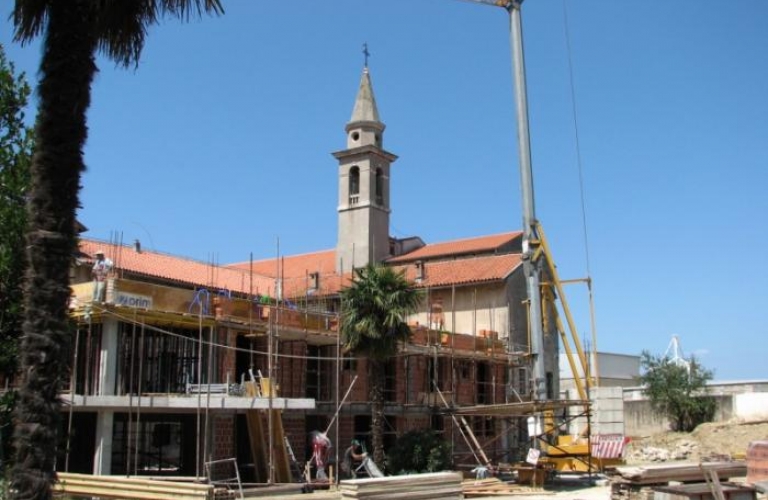 Frančiškanski Samostan Koper obnovitvena dela 2007