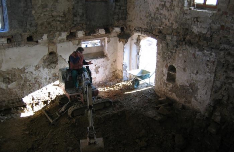 Frančiškanski Samostan Koper obnovitvena dela 2007