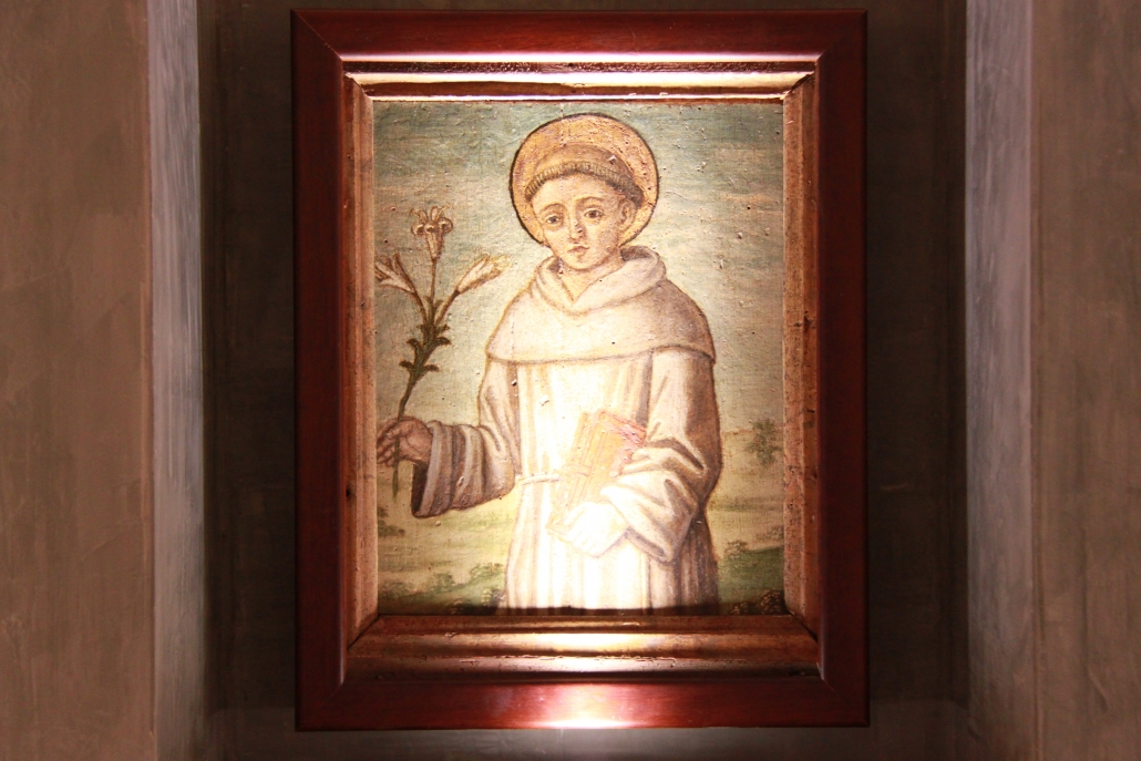 Prihod frančiškanov in zidava samostana